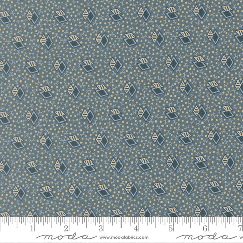 Moda Miss Mollie 47567 19 Weathered Cadet Blue Nuggets By The Yard