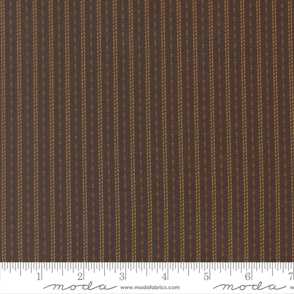Moda Miss Mollie 47570 26 Brown Black Wagon Tracks By The Yard