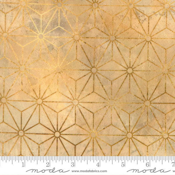 Moda Tranquil Patina 48115 11 Golden Stellar Gleam By The Yard