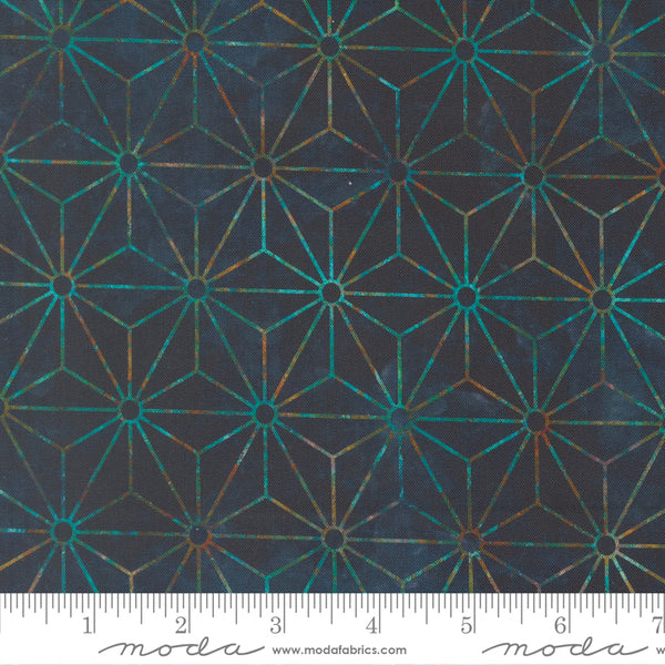 Moda Tranquil Patina 48115 14 Midnight Stellar Gleam By The Yard