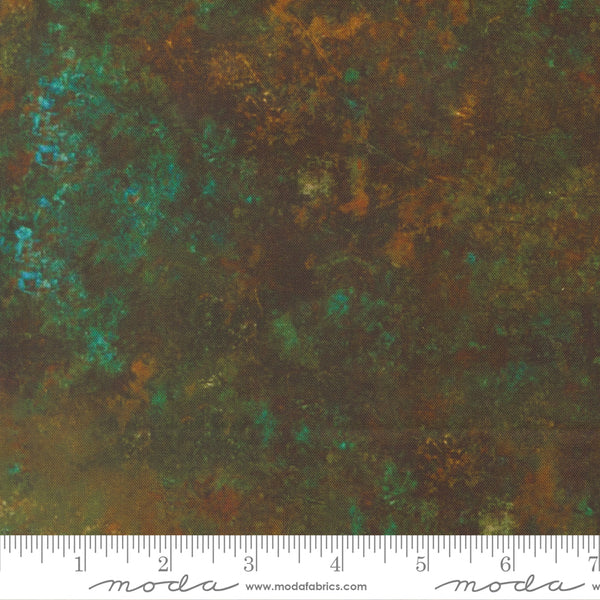 Moda Tranquil Patina 48120 12 Dark Teal Grounding Patina By The Yard