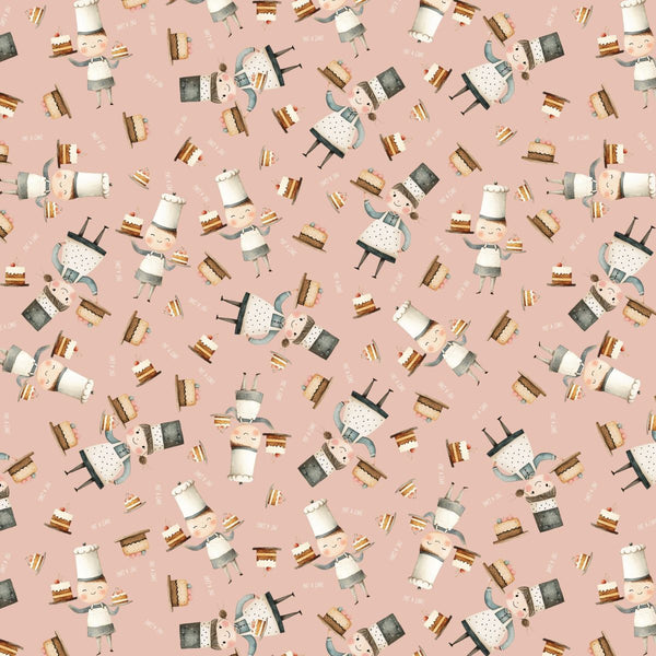 Blank Quilting Nursery Rhyme Time 4838 20 Pink Pat-a Cake By The Yard