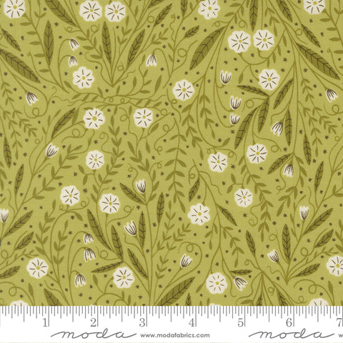 Moda Night Owl 48424 15 Leaf Woodland Floral By The Yard