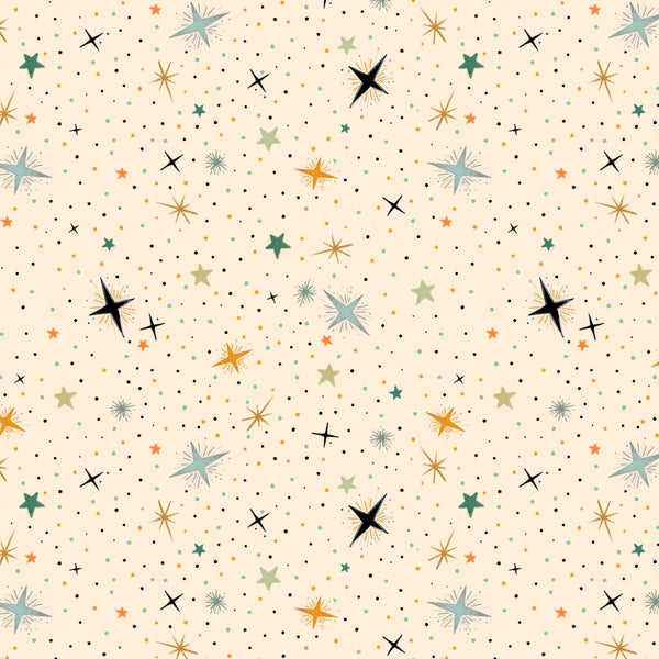 Blank Quilting Witchy Wicked 4869 41 Cream Stars By The Yard