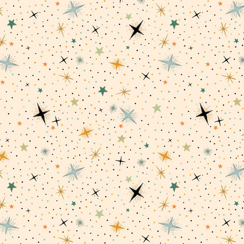 Blank Quilting Witchy Wicked 4869 41 Cream Stars By The Yard