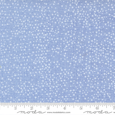 Moda Coven 48715 232 Cloudy Sky Dotty Thatched By The Yard