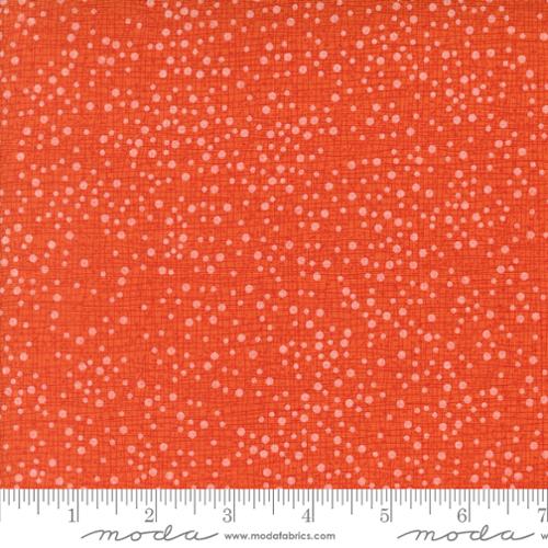 Moda Coven 48715 82 Tangerine Dotty Thatched By The Yard