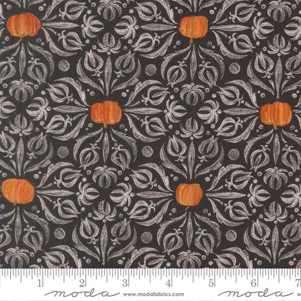 Moda Coven 48802 16 Onyx Damask Medallion By The Yard