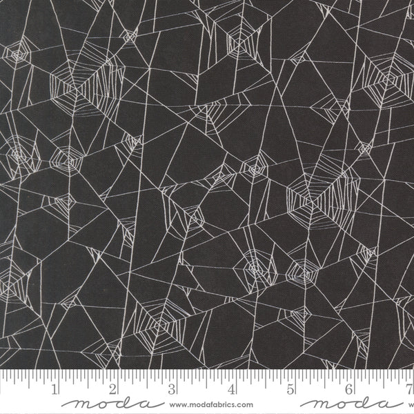 Moda Coven 48804 16 Onyx Spider Web By The Yard