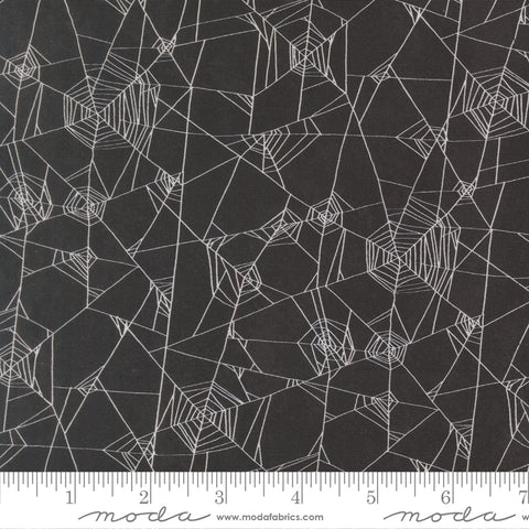 Moda Coven 48804 16 Onyx Spider Web By The Yard