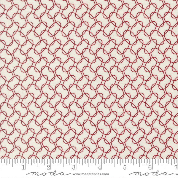 Moda American Gatherings III 49323 23 Cloud Crimson Intertwined By The Yard