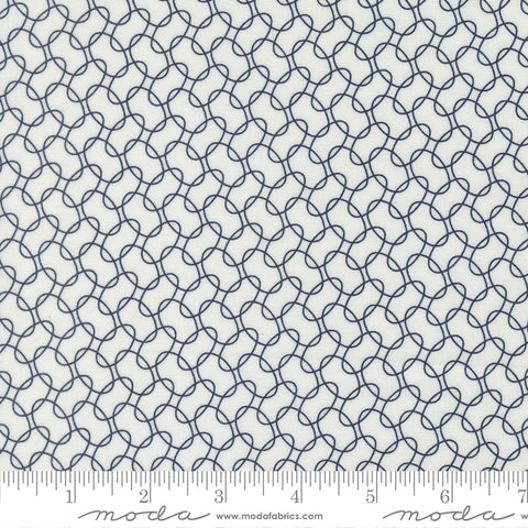 Moda American Gatherings III 49323 24 Cloud Nautical Intertwined By The Yard