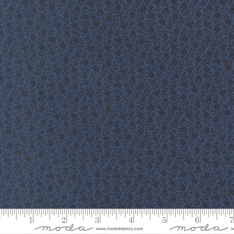 Moda American Gatherings III 49326 14 Nautical Blue Small Floral By The Yard