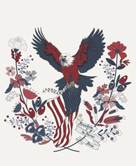 Moda American Gatherings III 49329 11 Cloud Eagle 36" PANEL By The PANEL (Not Strictly By The Yard)