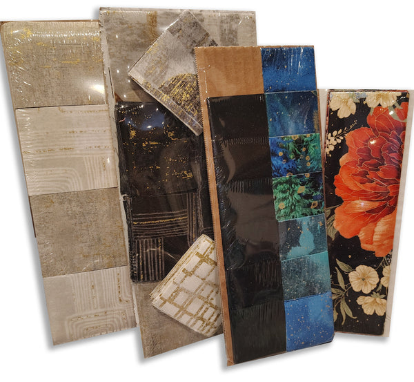 Matt's Mystery Bundles - 4 Metallic Scrap Kits - Mystery Remnants