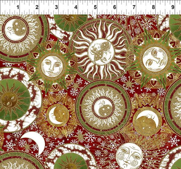 In The Beginning Winter Solstice II 4WS 1M Multi Celestial By The Yard