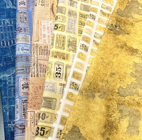 Matt's Mystery Bundles - 4.872 yards - Eclectic Elements #4 - Assorted Remnants