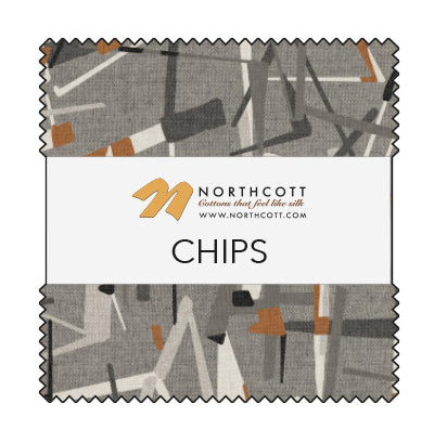 Northcott Pre-Cuts 42 Piece 5" Charm Chips - CMODERN42 10 - Modern Elements