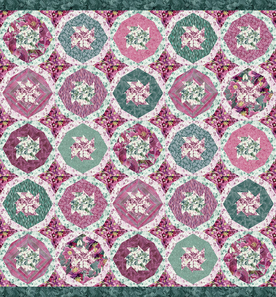 Blank Quilting Lush & Lavish 5005 106 Multi Cheater By The Yard