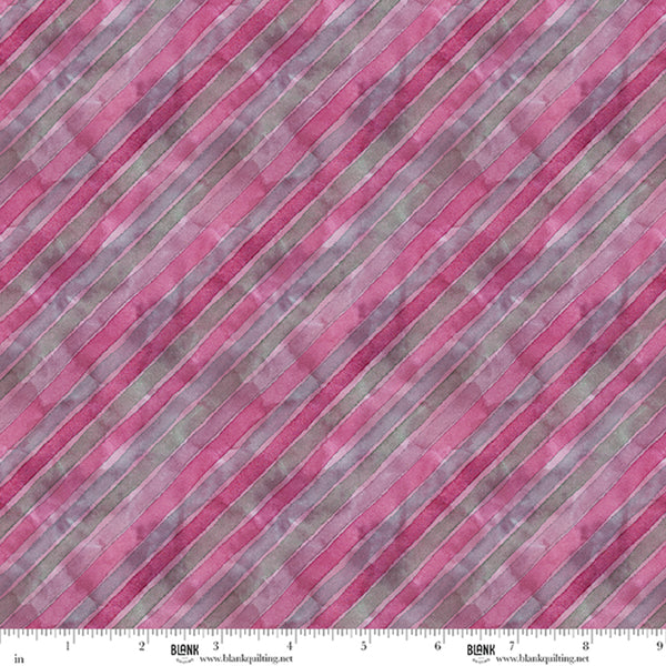 Blank Quilting Lush & Lavish 5009 58 Plum Stripe By The Yard