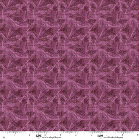 Blank Quilting Lush & Lavish 5010 58 Plum Leaf Allover By The Yard