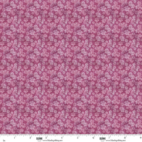 Blank Quilting Lush & Lavish 5012 58 Plum Ditsy Floral By The Yard