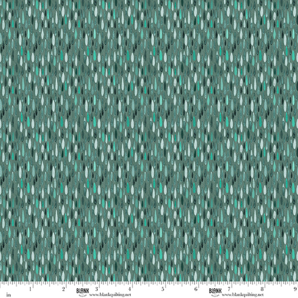 Blank Quilting Lush & Lavish 5013 68 Pine Tear Drops By The Yard
