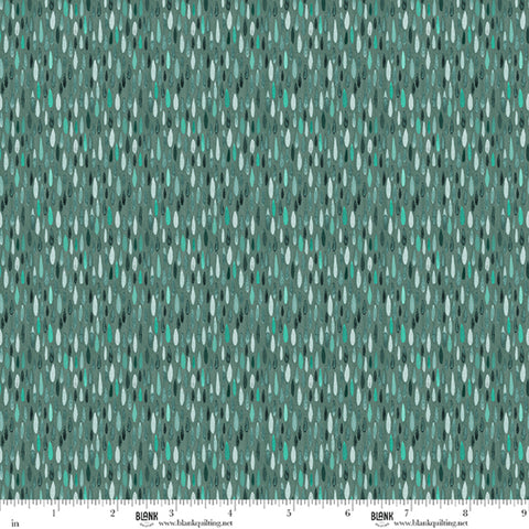 Blank Quilting Lush & Lavish 5013 68 Pine Tear Drops By The Yard