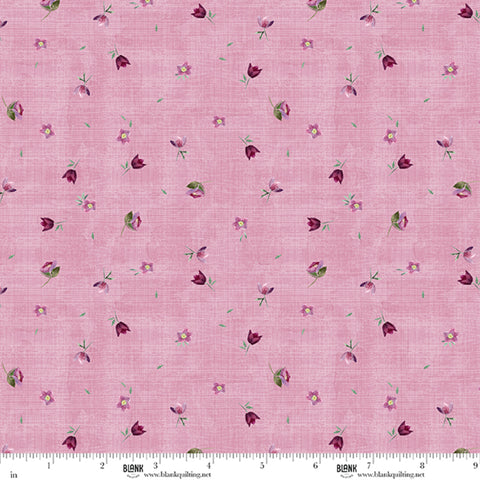 Blank Quilting Lush & Lavish 5015 27 Light Plum Small Floral Toss By The Yard