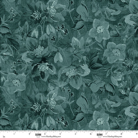Blank Quilting Lush & Lavish 5016 68 Pine Tonal Floral By The Yard