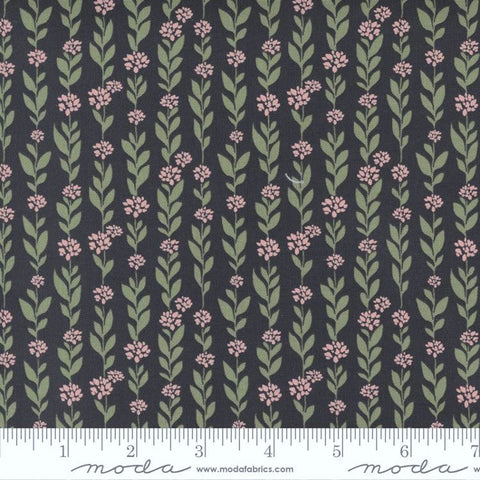 Moda Country Rose 5171 17 Charcoal Stripes 1 YARD