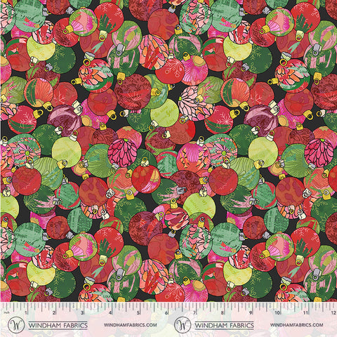 Windham Jolly Collage 55217 5 Licorice Shiny Things By The Yard