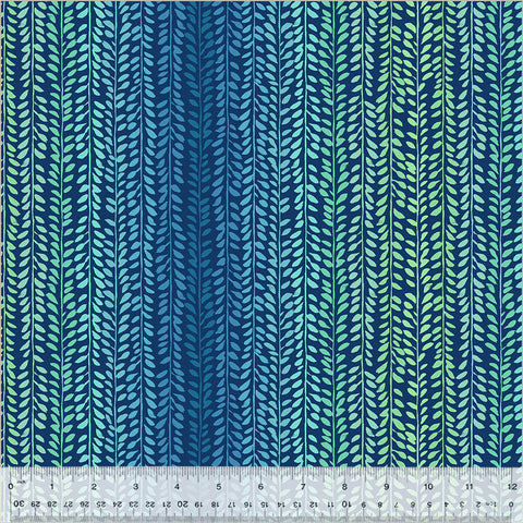 Windham Buttercup 54022 1 Garden Rows Navy By The Yard