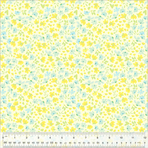 Windham Buttercup 54023 4 Petite Blooms Pale Yellow By The Yard