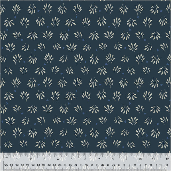 Windham Banyan 54113 1 Petals Navy By The Yard