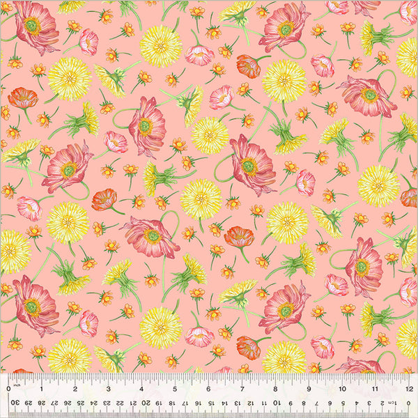 Windham Spring Dreams 54156 3 Spring Pickings Pink By The Yard