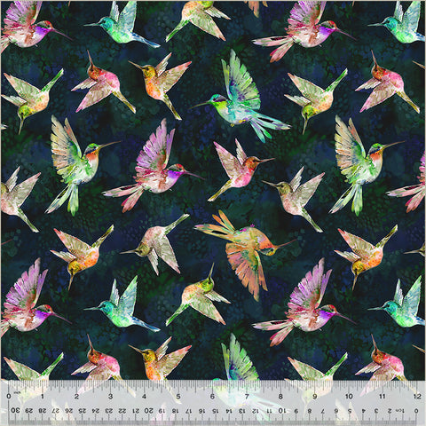 Windham A Hummingbird's Charm 54184 9 Birds In Flight Nightfall By The Yard