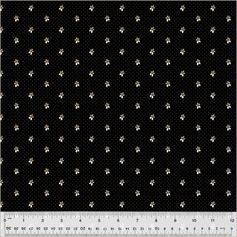 Windham Circa: Onyx 54344 1 Onyx Pin Dot Ditsy By The Yard