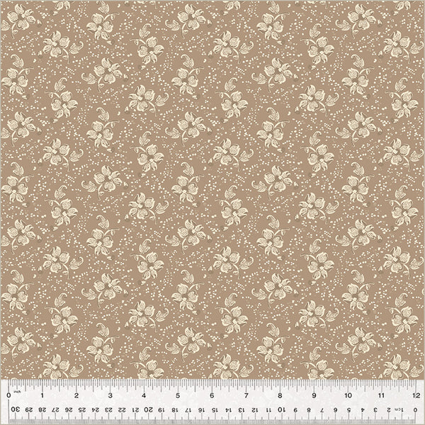 Windham Circa: Onyx 54347 3 Tan Primrose By The Yard