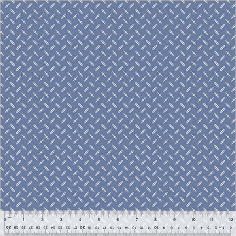 Windham Jasper Blue 54370 6 Denim Fleurette By The Yard