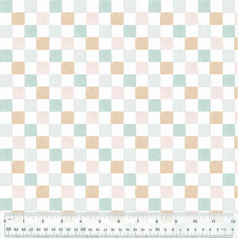 Windham Petal And Purr 54593 4 Sage Checker By The Yard