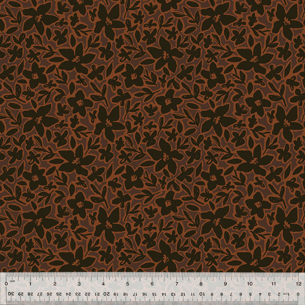 Windham Gleaned 54660 4 Sienna Earth Blooms By The Yard