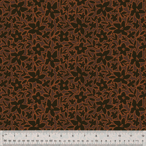 Windham Gleaned 54660 4 Sienna Earth Blooms By The Yard