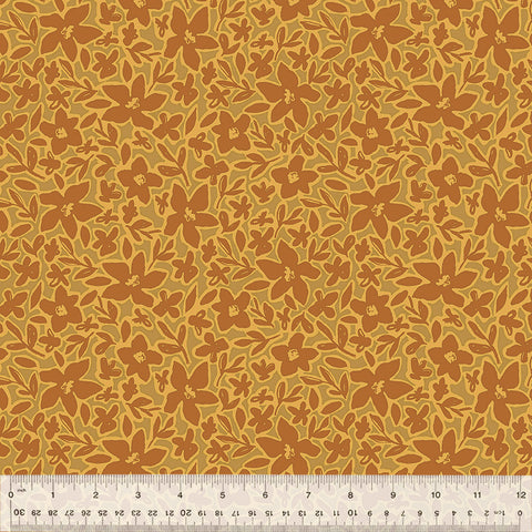 Windham Gleaned 54660 5 Amber Earth Blooms By The Yard