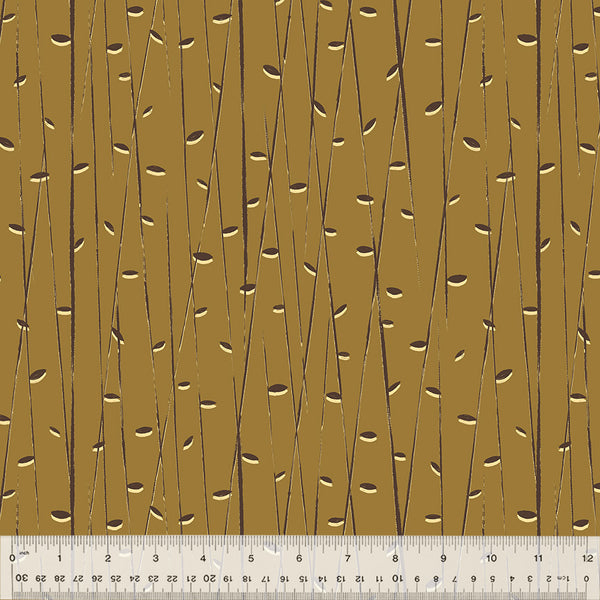 Windham Gleaned 54661 6 Brass Bamboo By The Yard