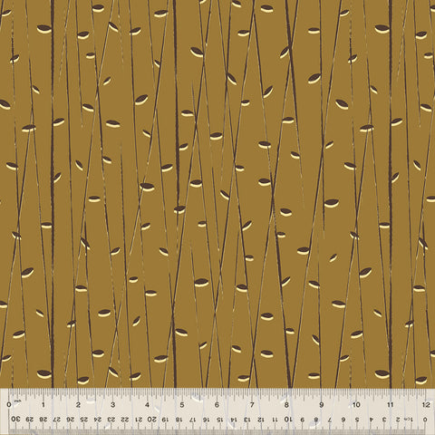 Windham Gleaned 54661 6 Brass Bamboo By The Yard