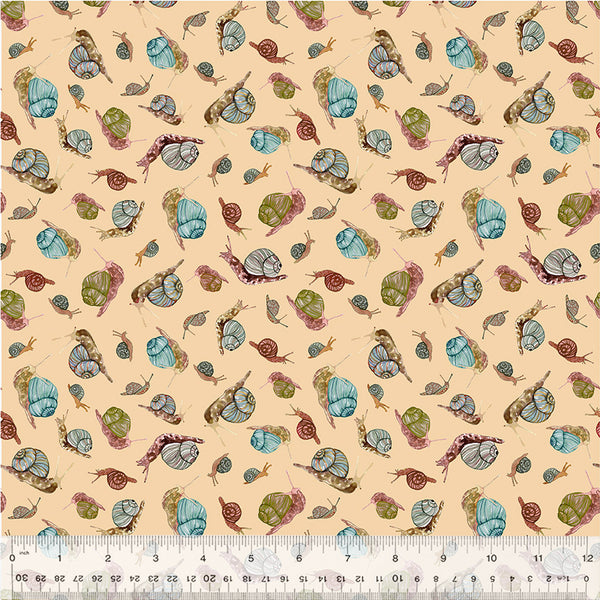 Windham Forest Fruits 54773D 7 Beige Snails By The Yard