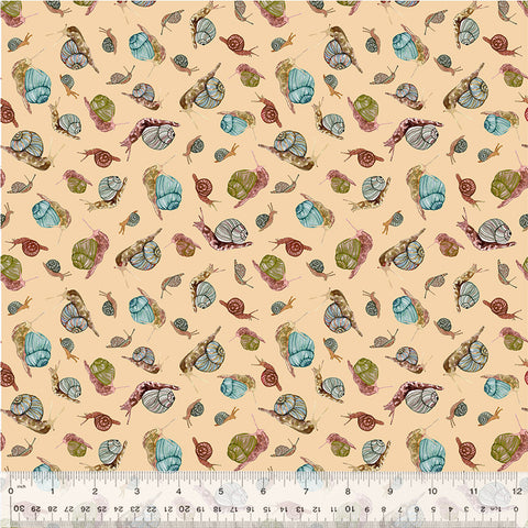 Windham Forest Fruits 54773D 7 Beige Snails By The Yard