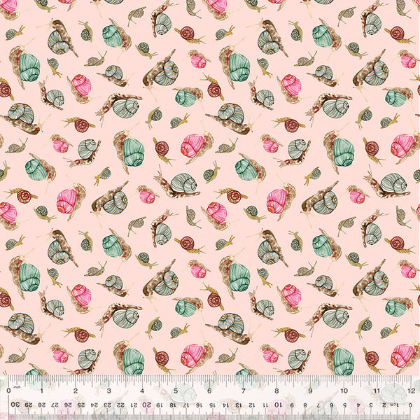 Windham Forest Fruits 54773D 8 Pale Pink Snails By The Yard