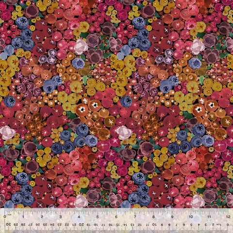 Windham Forest Fruits 54774D 2 Berry Ripe Berries By The Yard